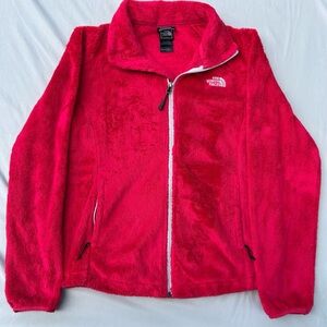 The North Face Vibrant Pink and grey Fleece Jacket bundle
